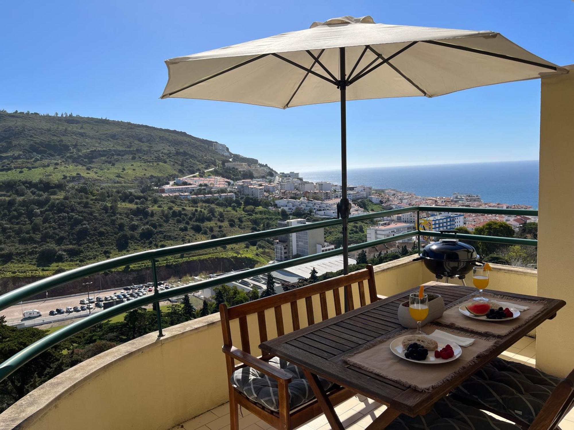 Apartmán Casa Do Mar - Sea View - Wifi - Barbecue Sesimbra Exteriér fotografie